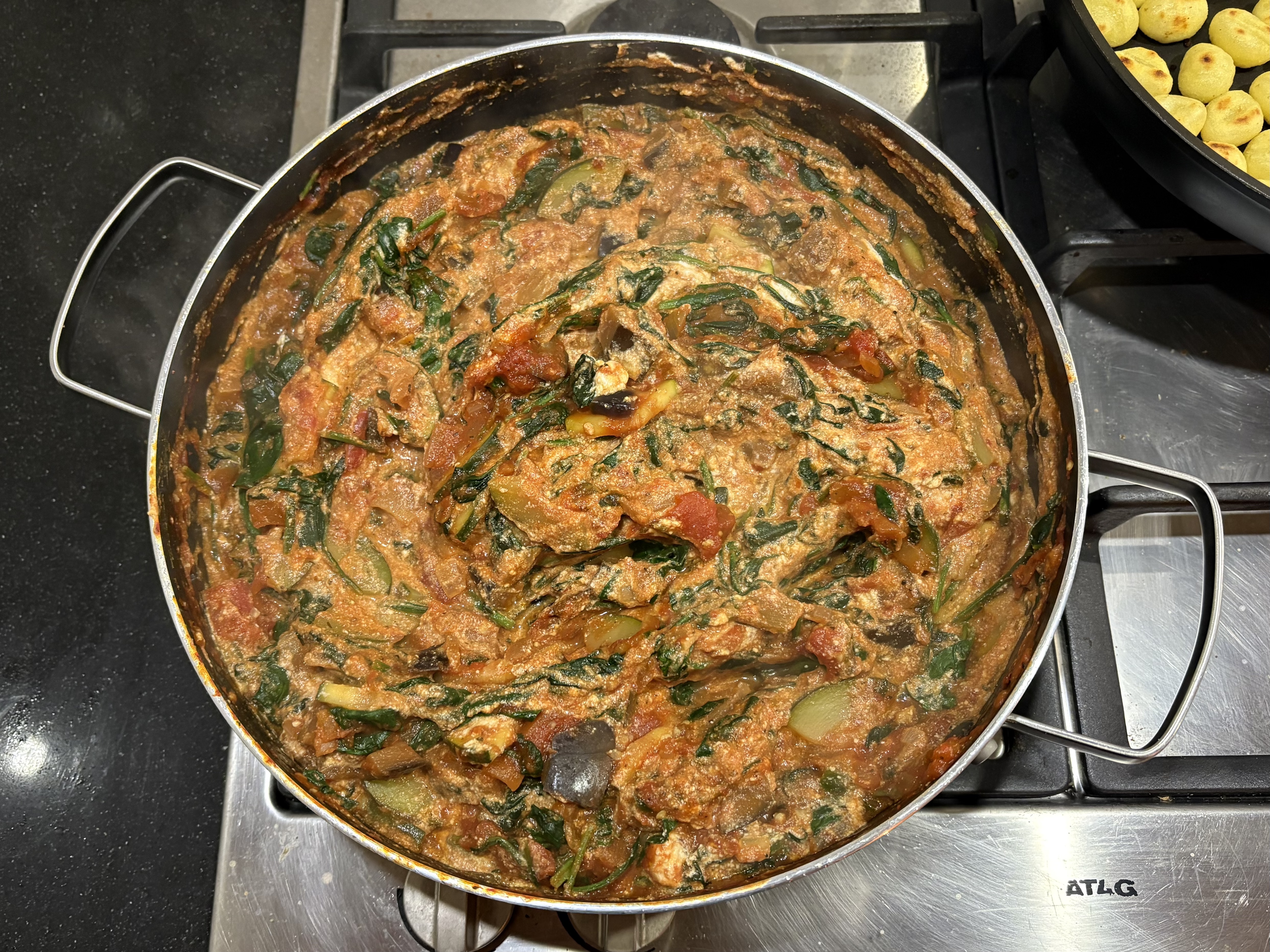 gnocchi saus in de pan